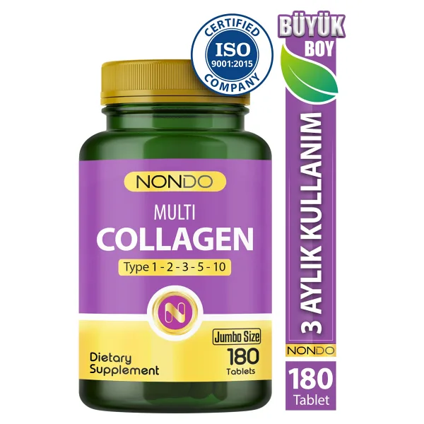 Nondo Multi Collagen Tip 1-2-3-5-10 180 Tablet