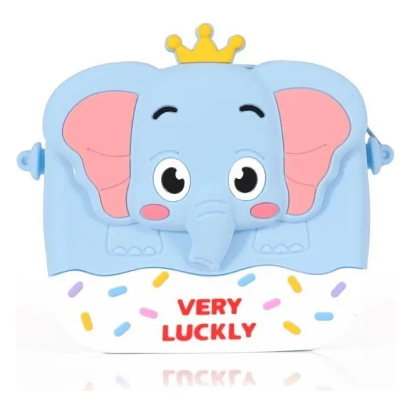 Ogi Mogi Toys Silikon Mavi Fil El Çantası