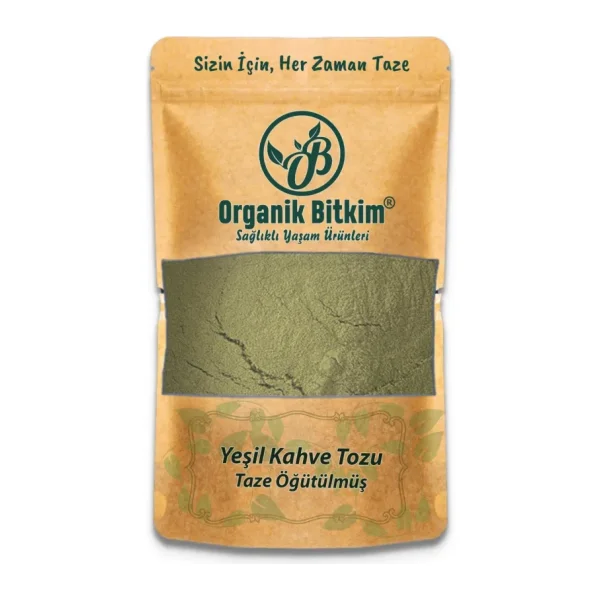 Organik Bitkim Öğütülmüş Yeşil Kahve 500 gr