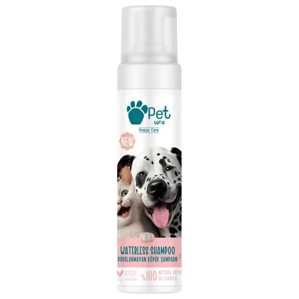 Pet Love Çilekli 225 ml Köpük Kedi Köpek Şampuanı