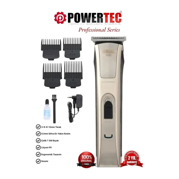 Powertec TR 558 Saç Kesme Makinesi