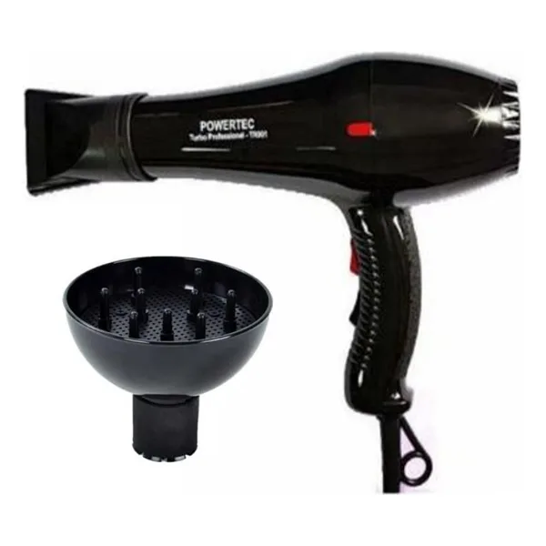 Powertec TR-701 Turbo Profesyonel 2500 W Fön Makinesi + Vigo Başlık