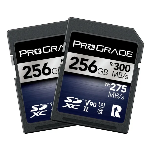 Prograde Digital 256GB Sdxc Uhs-Iı V90 Iridium Sd Hafıza Kartı (2'li Paket)