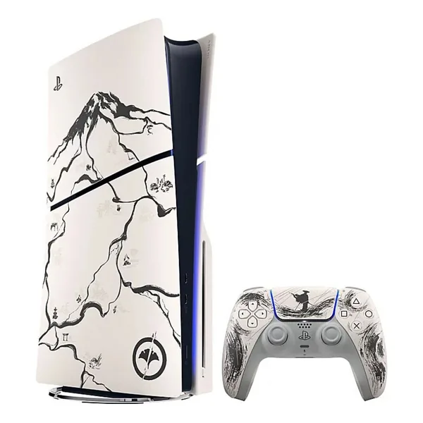 PS5 Slim Standart Ghost of Yötei Black Limited Edition Oyun Konsolu