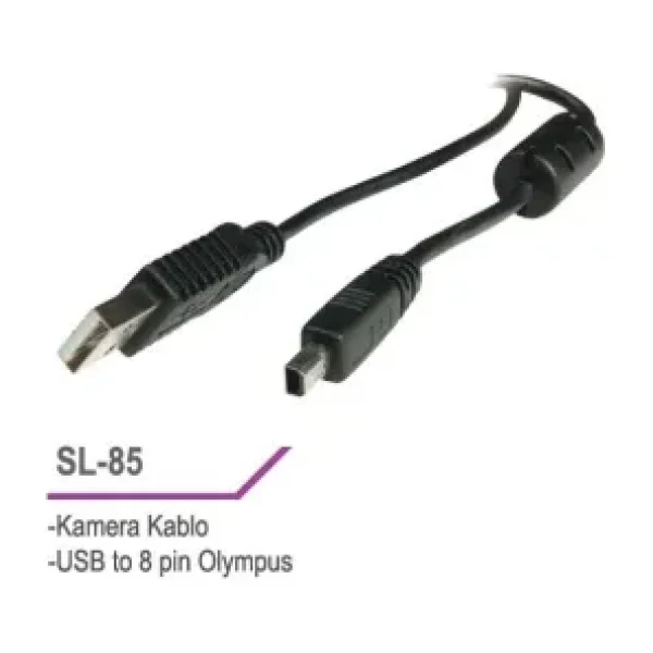 S-link SL-85 8P Usb 1,8M 8 Pin Kamera Kablo