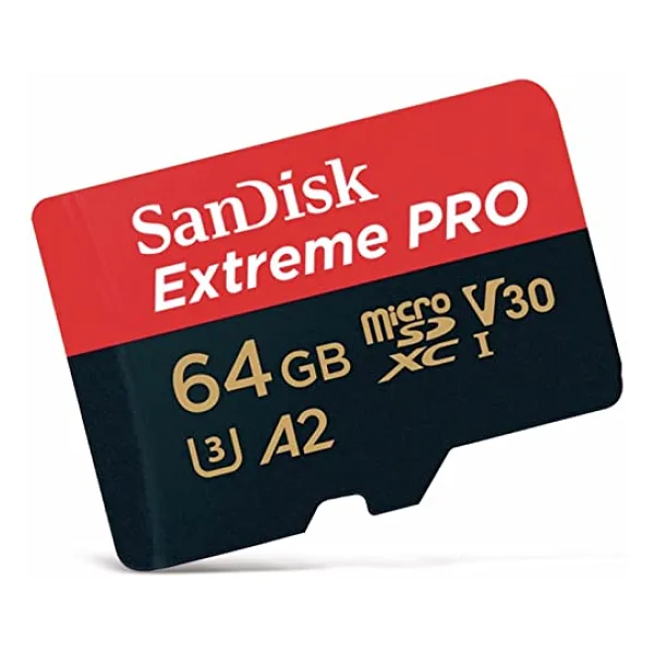 Sandisk Extreme Pro 64 GB Micro SD Hafıza Kartı A2 170MB/s