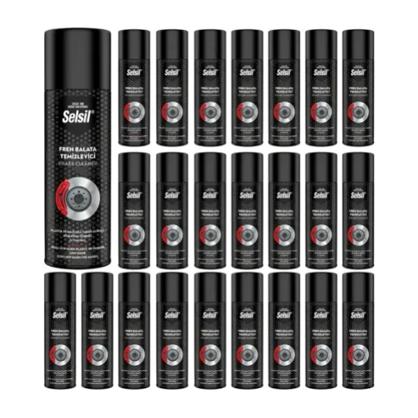 SELSİL FREN BALATA SPREY 500ml 1 KOLİ (24 LÜ)