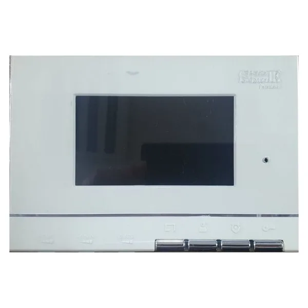 Simge 4,3" Premium Görüntülü Diafon Beyaz Simge