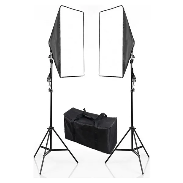 Soligor Video ve Fotoğraf 2li Softbox Seti Sürekli Işık