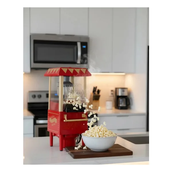 Sora Home Sağlıklı Atıştırmalıklar Için Yağsız Popcorn Makinesi