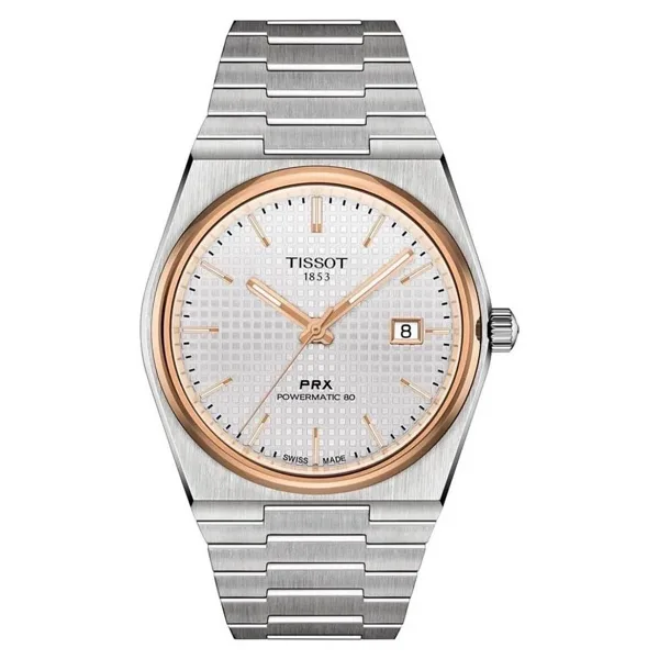Tissot PRX Powermatic 80 T137.407.21.031.00 Çelik Kordon Gümüş Erkek Kol Saati