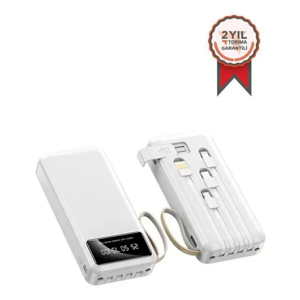 Torima TRM-1021 Beyaz 20000 mAh Hızlı Şarj Powerbank