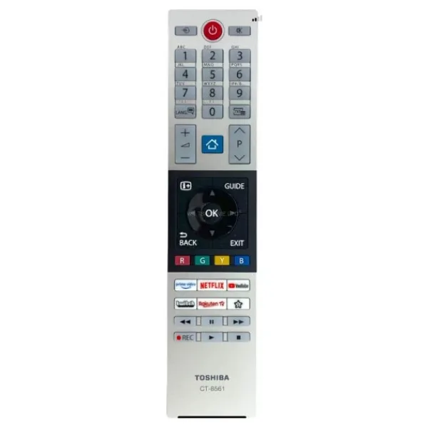 Toshıba Ct-8561 Netflıx-Prıme Vıdeo- Youtube- Twıtch Tuşlu Lcd-Led Tv Kumanda