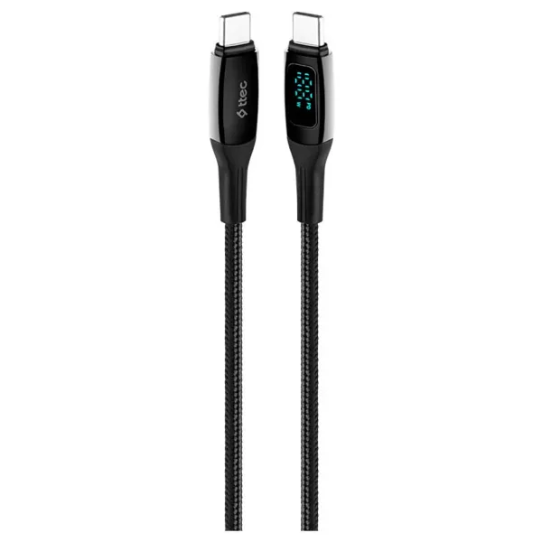 Ttec AlumiCable LCD 2DK57S 1.5 m Type-C to Type-C Hızlı Şarj Kablosu