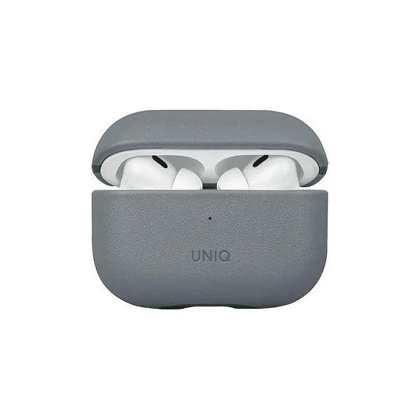 Uniq Lyden Ds AirPods Pro 2 2. Nesil Deri Kulaklık Kılıfı - Mavi