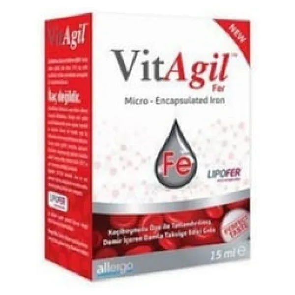 VitAgil Fer Demir 15 ml Damla