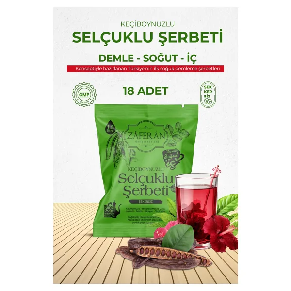 Zaferan Selçuklu Şerbeti Avantaj Kutu 24 x 30 G