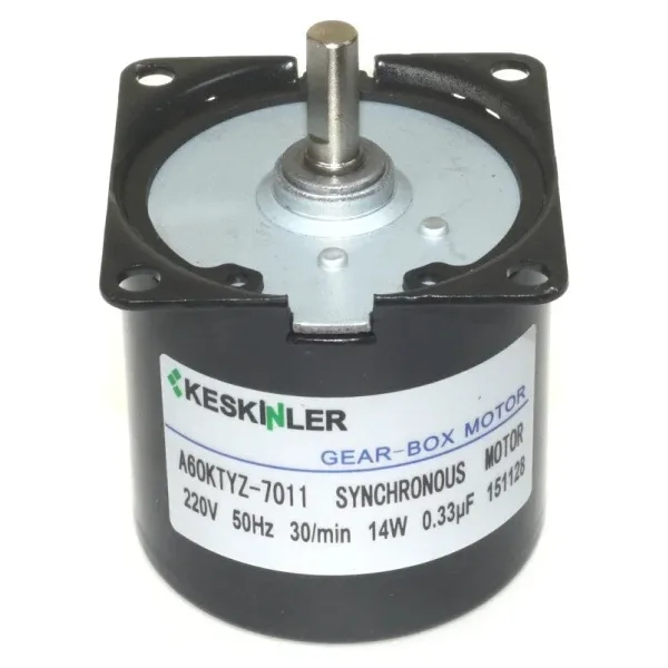 60-KTYZ 30 RPM 14W AC Senkron Motor