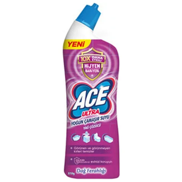 Ace Ultra Power Jel Dağ Ferahlığı Çamaşır Suyu 750 ml