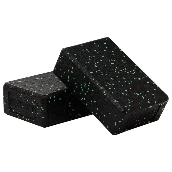 Actifoam Yoga Blok 2'li SetOrta Sert/ Siyah- Yeşil