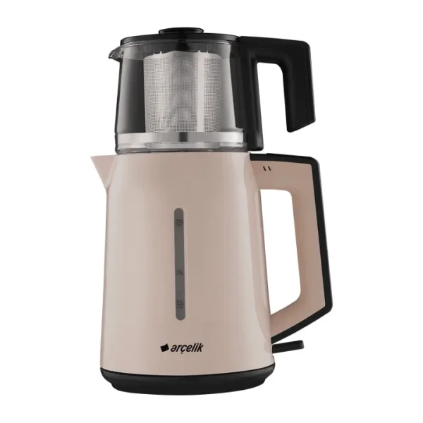 Arçelik CM 3940 P Pembe 1800 W Cam Demlikli Çay Makinesi