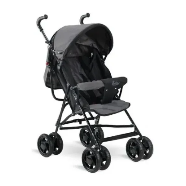 Babyhope SC-100 Tam Yatarlı Gri Baston Bebek Arabası
