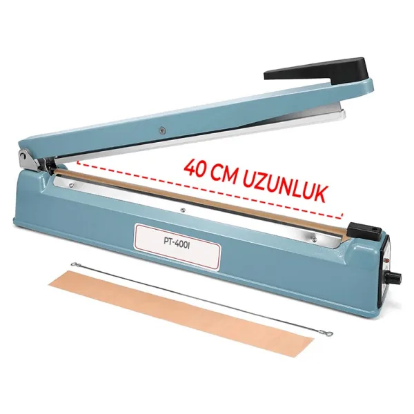 Besa Endüstriyel 40 cm Demir Gövde Poşet Ağzı Kapatma Makinesi