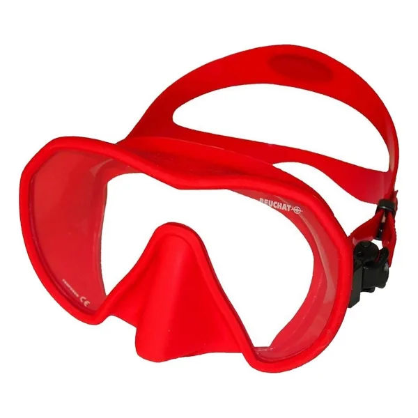 Beuchat Maxlux S Mask Dalış Maskesi - Red Kırmızı-Tek Beden