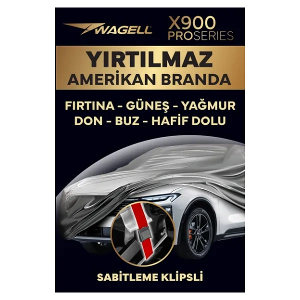 Budge Fiat Egea Cross - X900pro Fırtına / Güneş Araba Brandası - Oto Çadır Örtü