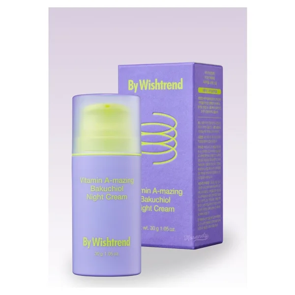 By Wishtrend Vitamin A-mazing Bakuchiol Night Cream %0,03 Retinal Gece Kremi 30 Ml - Şeffaf