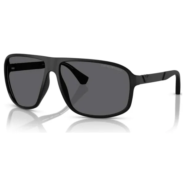 Emporio Armani EA4029 5001T3 Black-Grey Polarize Erkek Güneş Gözlüğü
