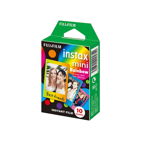 Fujifilm Instax Mini Rainbow 10'lu Özel Film