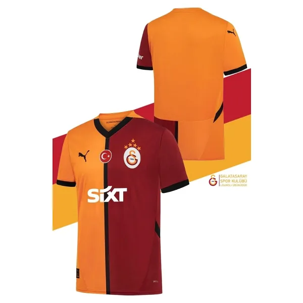 Galatasaray Orijinal Lisanslı 5 Yıldızlı 24/25 Parçalı Forma