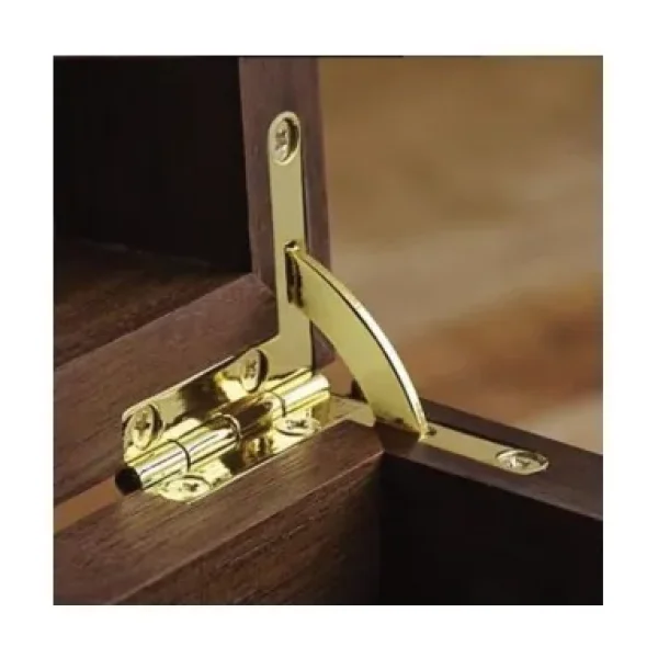 Hafele Mini Box Çeyrek Daire Menteşe, Parlak Pirinç Renk