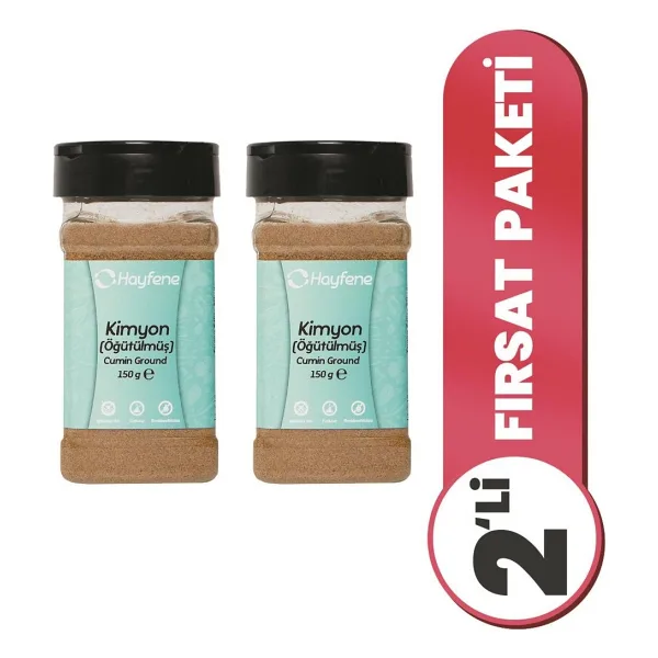 Hayfene 2'li Kimyon Öğütülmüş ( Toz ) 150 gr Baharat Seti