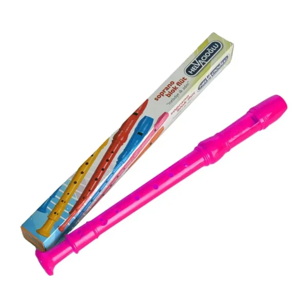 Helvacıoğlu Pembe Soprano Blok Flüt