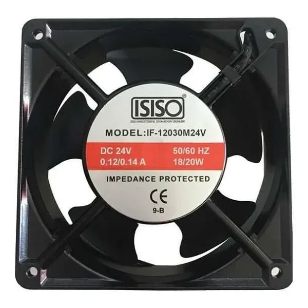 IF-12038M24V 24VDC Soğutucu Fan 120x120x38mm