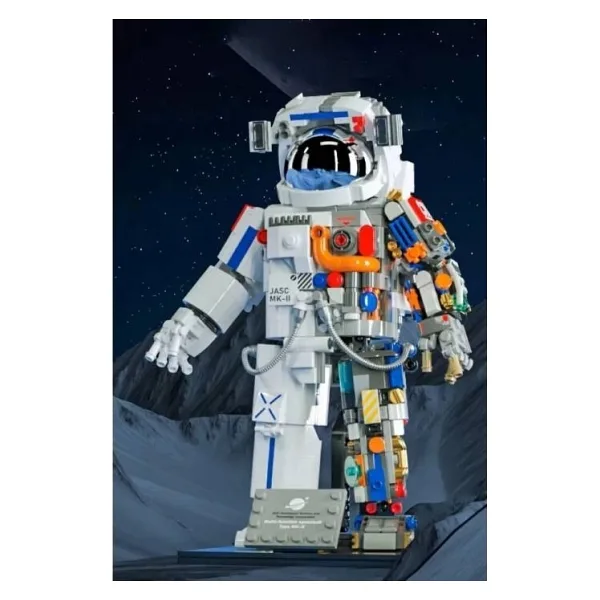 Jaki Maker Astronot JK9106 800 Parça Blok Oyuncak