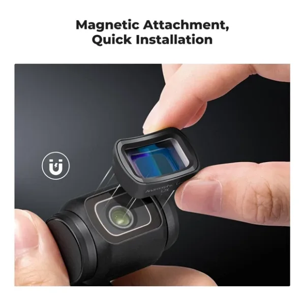 K&F Concept Osmo Pocket 4 Anamorfik Lens (1.2X)