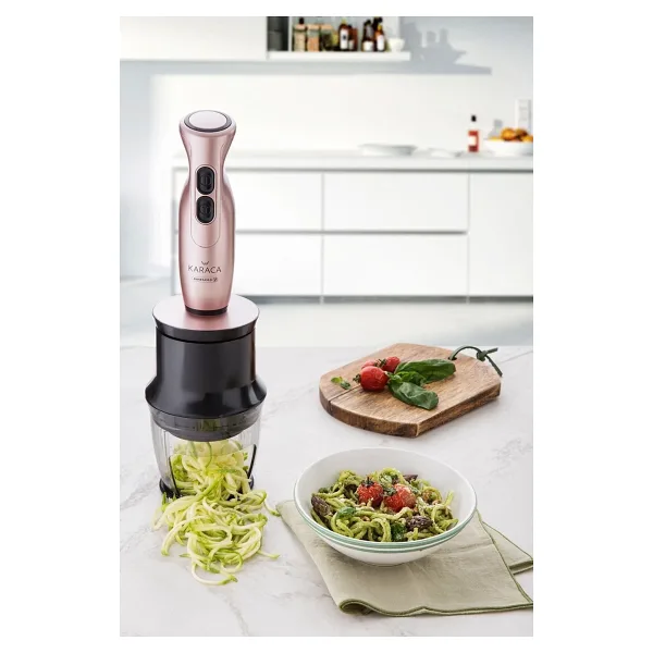 Karaca Blendfit 4 İn 1 Rose Gold 1000 W Blender Seti