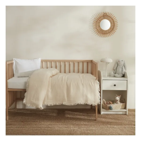Karaca Home Lily 90x110 cm Ekru Tomurcuk Bebek Battaniye