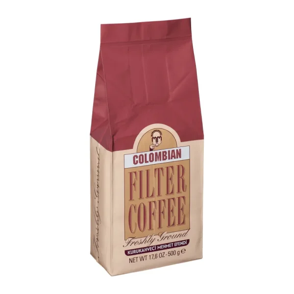 Kurukahveci Mehmet Efendi Colombian Öğütülmüş Filtre Kahve 500 gr