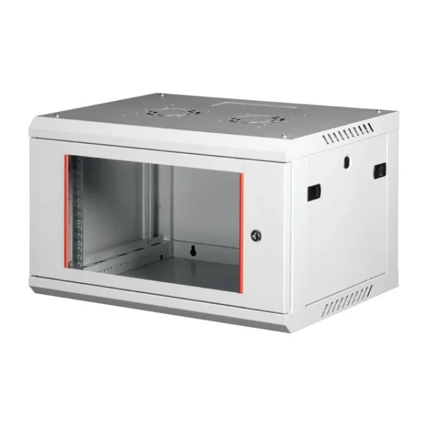 Lande - 6u 19" Duvar Tipi Rack Kabinet Genişlik: 600 Mm Derinlik: 450 Mm Açık Gri