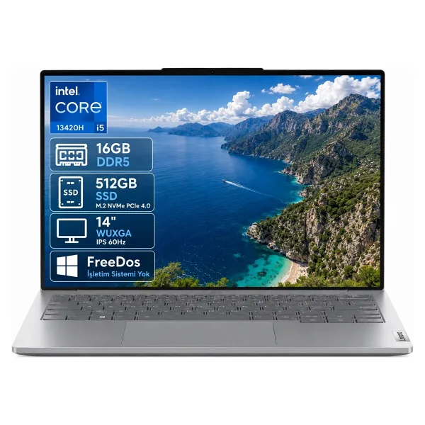 Lenovo ThinkBook 14 G8 IRL 21SG00L8TX i5-13420H 16 GB 512 GB SSD UHD Graphics 14" WUXGA Notebook