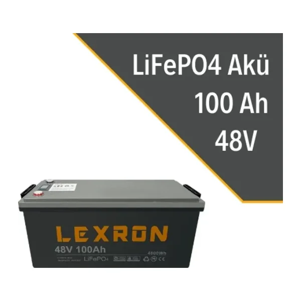 Lexron 100 Ah 48 V Lityum Akü