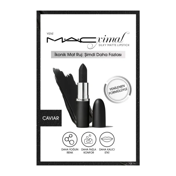 M.A.C Macximal Silky Matte Caviar Stick Ruj