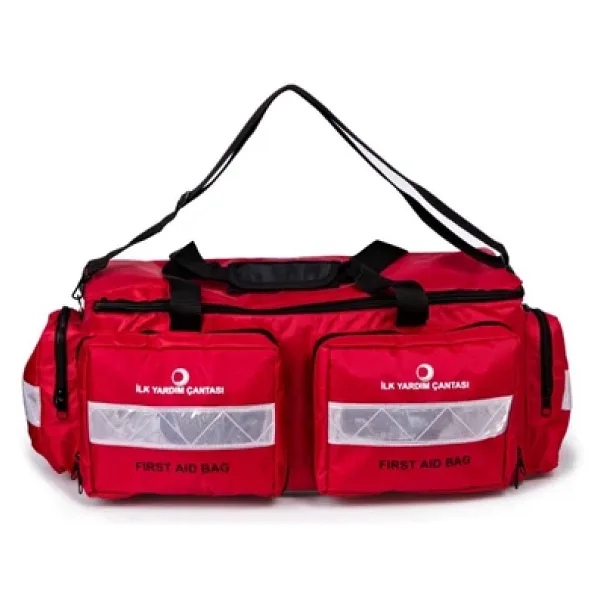 Medikalcim Comfort Plus İlk Yardım Çantası 2 Çepli Büyük Boy Kırmızı