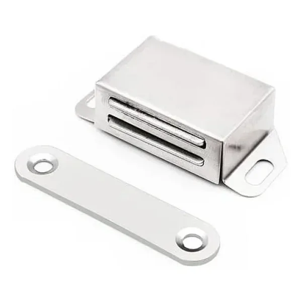 Mıknatıslı Metal Mobilya Kapak Kilidi 22x13x10mm