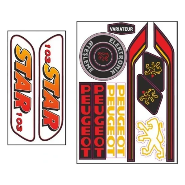 Mobylette 006 Sticker