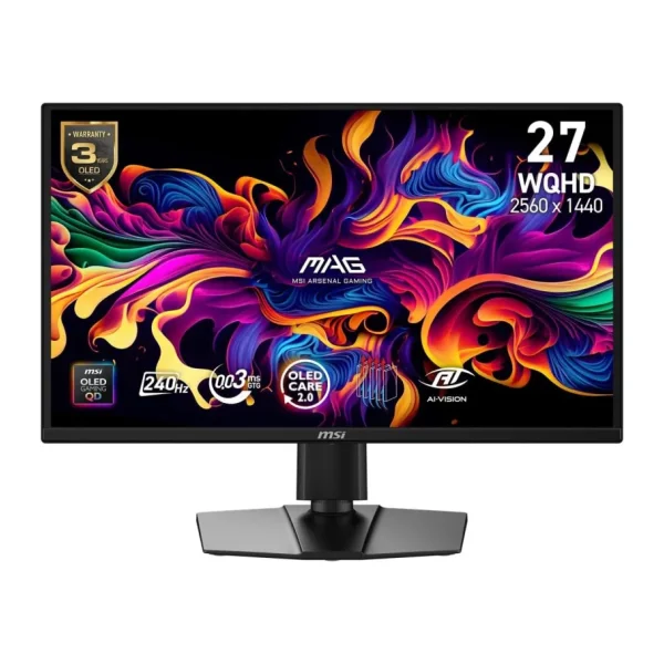 MSI MAG 272QP QD-OLED X24 26.5" 0.03 ms 2K 240 Hz Oyuncu Monitörü